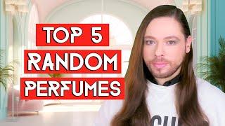 Top 5 Random Perfumes! Top Fragrances You Have Laying Around But Almost Never Use For Many Reasons