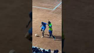 Funny Defending 🫡Abu from Ghana  #travelforfootball #tff
