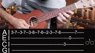 Harry Potter no Ukulele With TABS