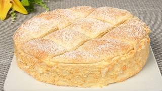 The famous Apple Napoleon cake that melts in your mouth! Everyone is looking for this recipe!