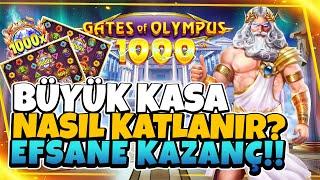 GATES OF OLYMPUS 1000 TÜRKÇE  BÜYÜK KASA NASIL KATLANIR EFSANE KAZANÇ #gatesofolympus1000 #slot