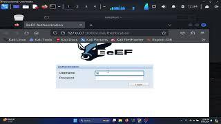 BeEF Browser Exploitation Framework Tool - Demo Page - Awareness Video