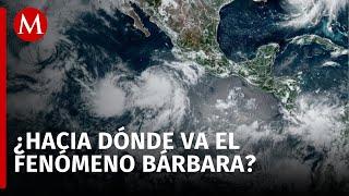 Barbara forms in the Pacific and threatens to strengthen into a hurricane