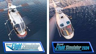 Flight Simulator 2024 VS 2020 | Graphics & Details Comparison | PC Max. Settings