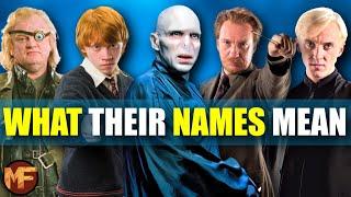 The Deeper Meaning Behind Harry Potter Names