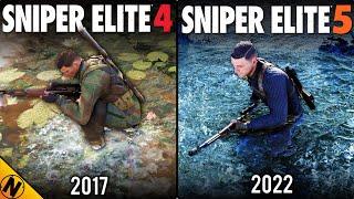 Sniper Elite 5 vs Sniper Elite 4 | Direct Comparison