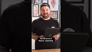 NEVER assume pregnant. #art #comedy #tattoolife #tattooshop #tattoo #tattoodesigns #funny