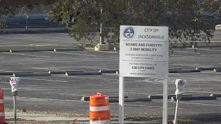 Construction begins on Adams, Forsyth streets for two-way restoration project in Jacksonville