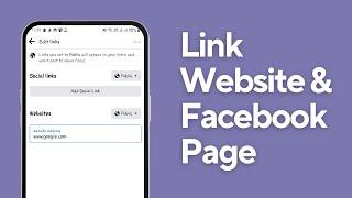 How to Link Websites to a Facebook Page | Easy Guide