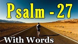 Psalm 27 Reading: Finding Light in the Darkness (With words - KJV)