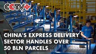 China's Express Delivery Sector Handles over 50 Bln Parcels So Far This Year