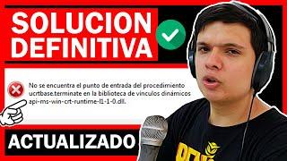 Solución Definitiva | No se encuentra el punto de entrada del Procedimiento | Windows 10/8/7 | 2021