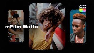 mFilm Matte - Cinematic Film Frames And Effects For Final Cut Pro - MotionVFX