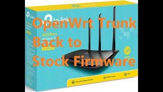 Back to original firmware from OpenWrt WR841N v7; 8; 9; 10; 11/Archer C7/WDR3600/WR2543ND/WR940N...