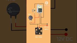 automatic temperature sensor circuit #electrical #shorts