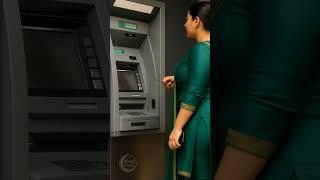Elegant Dubai Princes at Emirates Road ATM #dubaiprincessmahra #shorts #sheikhamahra #uae #ai