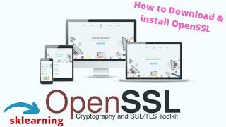 How to Download & Install OpenSSL on windows 10