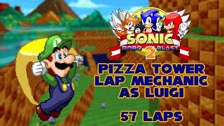 SRB2 Pizza Tower Lap Mechanic as Luigi (57 Laps)