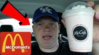 McDonald's Strawberry Milkshake (Reed Reviews)