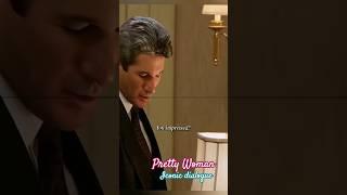  Richard Gere and Julia Roberts iconic dialogue ️ #richardgere #movie #prettywoman #shorts