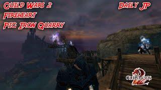 Pig Iron Quarry Jumping Puzzle (Fireheart Rise) | Daily JP | Guild Wars 2 2022