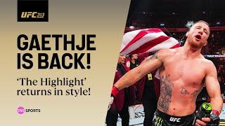 THE HIGHLIGHT RETURNS! Justin Gaethje EPIC walkout at #UFC313 