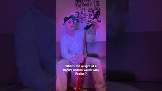 What‘s the weight of a Harley Benton Guitar Max Fusion ? #short #tomwhitegruber #thomann