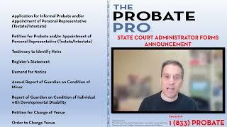 Probate Forms and Filing Update #theprobatepro #probate #ProbateCourt