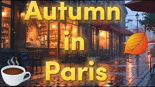 Autumn in Paris | Rain, Piano & Drum and Bass | 3 Hours Lo-fi |