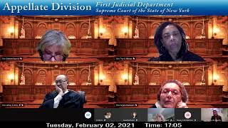 Appellate Division, First Department Live Stream