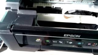 Reconhecendo outros Erros das Luzes Piscando Epson L375