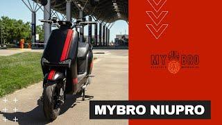 ЭЛЕКТРОСКУТЕР MYBRO NIUPRO / ПРЕВОСХОДСТВО БОКОВОГО МОТОРА