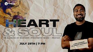 Heart & Soul Trichy Campus | Prophetic Worship & Word with Pastor Presty Varghese