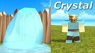 HOW TO GET GET CRYSTAL CHUNKS (CRYSTAL LOACTAION) Roblox Booga booga