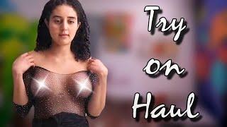 See-Through Try On Haul | Transparent Lingerie and Clothes - Sofia Vlog - Jenny Taborda