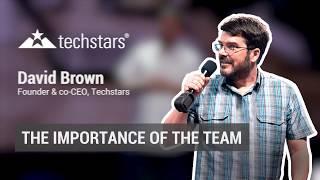 The importance of the team | Techstars’ David Brown @ amoCONF 2018