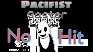 No Hit Pacifist Gaster battle. Undertale Fan-Game