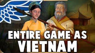 Ba Trieu | Entire Game of Civ in under 30min! - Civilization VI Vietnam and Kublai Khan Expansion