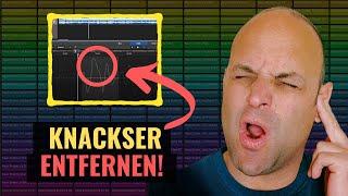 Knackser aus Aufnahme entfernen (2 einfache Möglichkeiten in Logic Pro X)