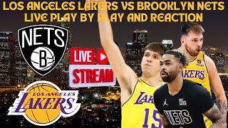 LIVE* | Los Angeles Lakers Vs Brooklyn Nets Live Play By Play & Reaction #nba