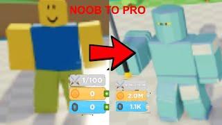 NOOB TO PRO | Boss Fighting Simulator Roblox