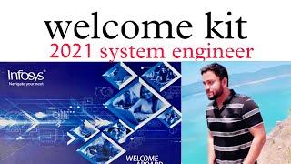 infosys welcome kit || complete overview || infosys freshers 2022 system engineer role