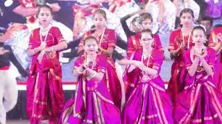 Manipuri Dance Performance by DG International School Students at Aikyam Annual Celebration 2022.