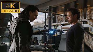 Iron Man vs Loki | "We have a Hulk" | Suit Up Scene | The Avengers (2012) Movie Clip | 4K ULTRA HD |