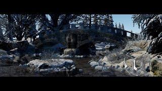 Speed Level Design - Winter Bridge - Unreal Engine 4