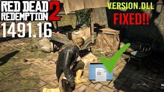 HOW TO FIX Lenny’s mod loader VERSION.DLL  -RED DEAD REDEMPTION 2 (1491.16 ) FIX  2022