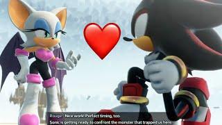 Shadow Flirting With Rogue Sonic X Shadow Generations