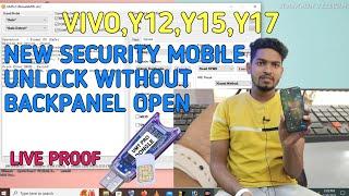 VIVO Y12/Y15 Lattest Security Mobile Unlock without backpanel open  2023