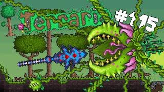 Let's Play Terraria (1.2) iOS/Android Edition -Tongobori vs Plantera! BEST MELEE WEAPON?!- 115