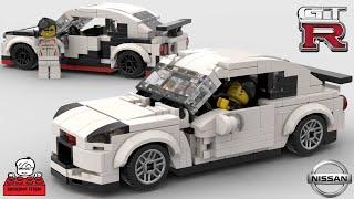 LEGO MOC #65 Nissan Skyline GT-R R35, With Stop Motion Animation #76896 日産 ジーティーアール GT-R